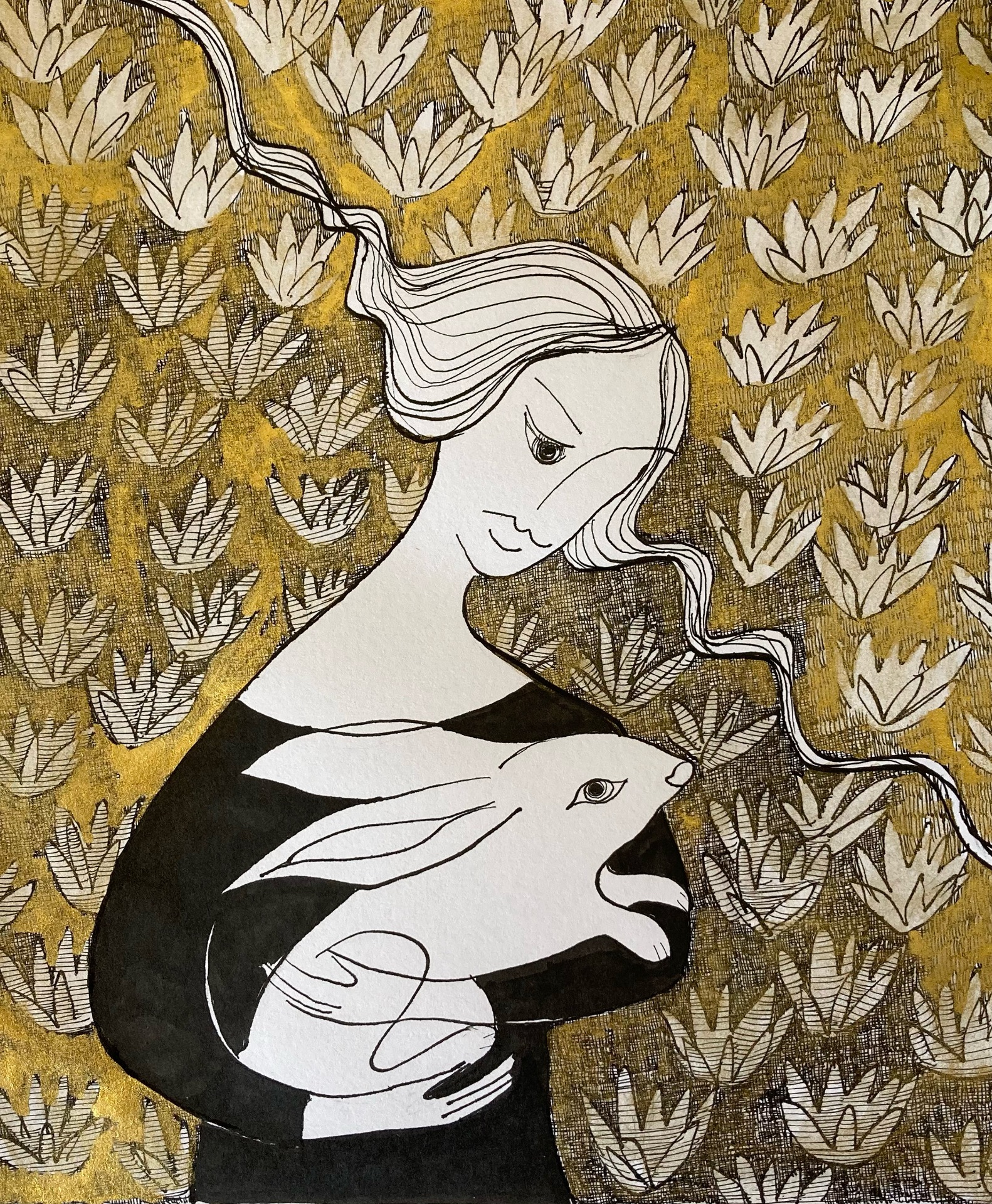 ink drawing