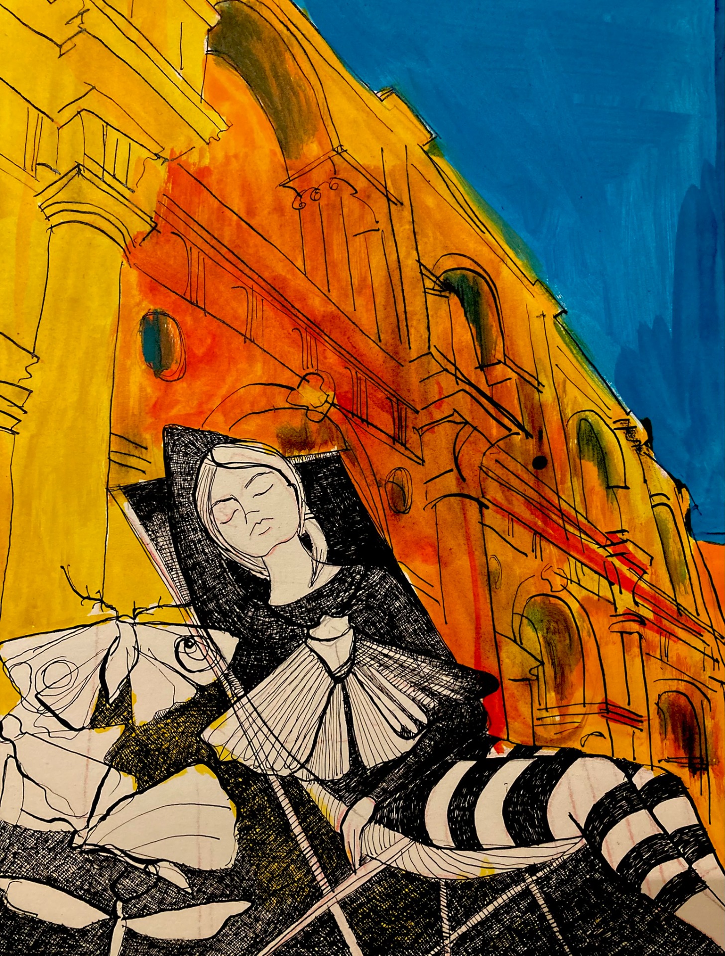 Ink Drawing
